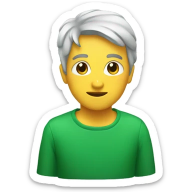 Espejo verde sticker