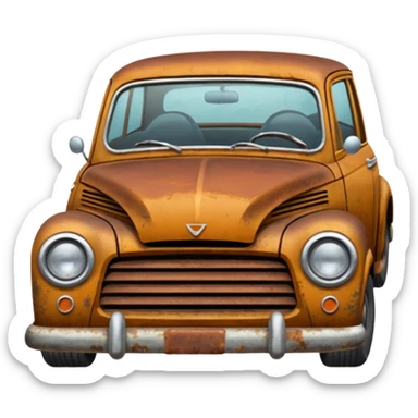 a crappy car sticker