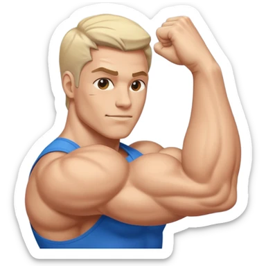 Bíceps Flexionado direito sticker