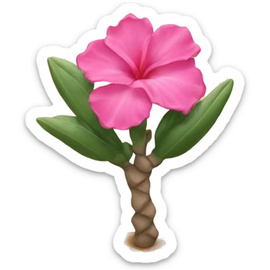 Desert rose  sticker