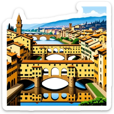 Ponte vehhico florence sticker