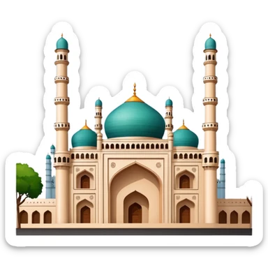 Hyderabad Charminar without gumbad sticker