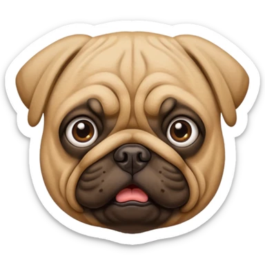 pugs sticker