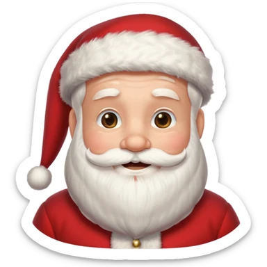 Santa Claus sticker