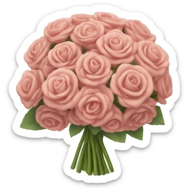 a bouqet sticker
