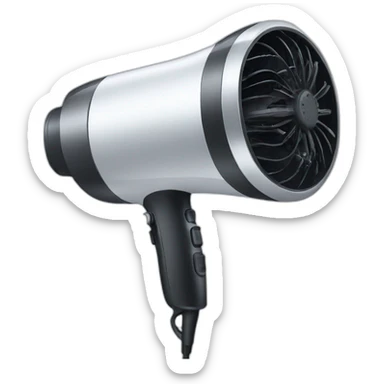 Blow-dryer  sticker