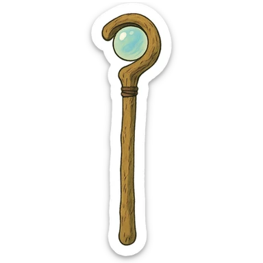 ghibli style cajado sticker