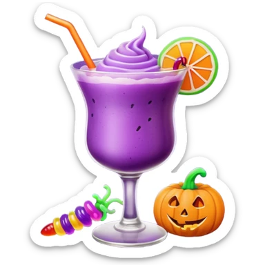 Halloween cocktail  sticker