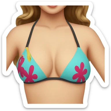 Bikini sticker