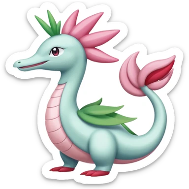 Mezprit-Cresselia-Milotic-Shaymin-Palkia-Pokémon, full body sticker