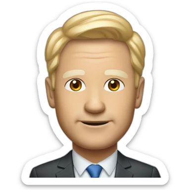 president and ceo warren lamb sticker