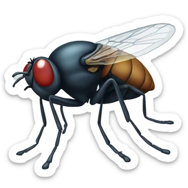 a fly sticker