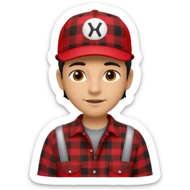 truck driver waist high quality sticker