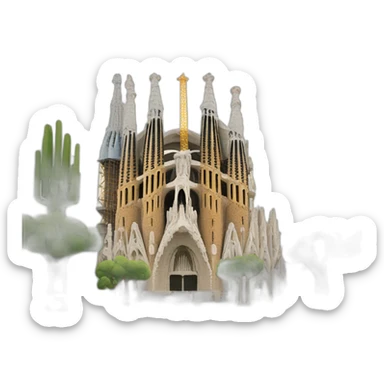 La sagrada familia sticker