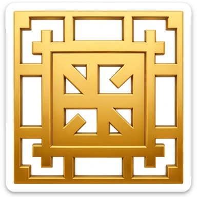 Hindu swastika sticker