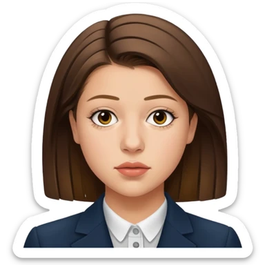 Adèle exarcopoulos sticker