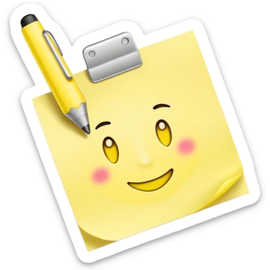 handwritten note emoji style "shine unapologetically" sticker