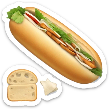 banh mi vietnam sticker