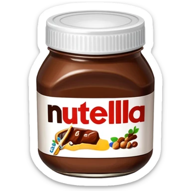 Nutella sticker