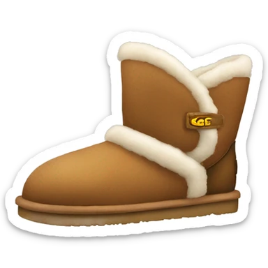ugg slippers sticker