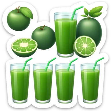 green juice sticker