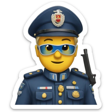 Gendarmerie nationale sticker