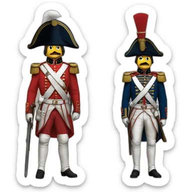Napoleonic French Imperial Guard Line sticker
