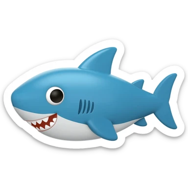 Baby shark sticker