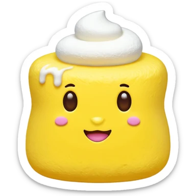 peeps mashmelow sticker