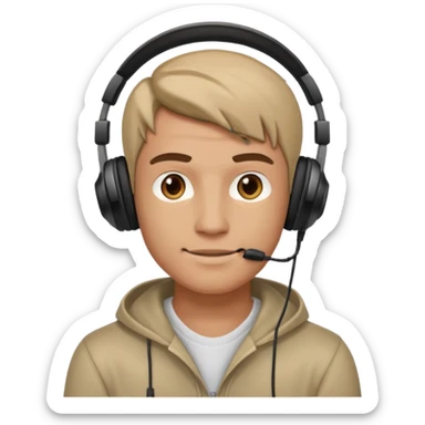 GenZ man. he must look like a gamer also attitude and egoistic sticker