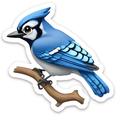 Blue Jay Bird sticker