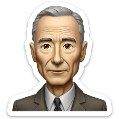 Robert Oppenheimer sticker