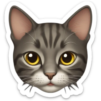 Cat parisien sticker