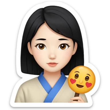 дівчинка кореянка sticker