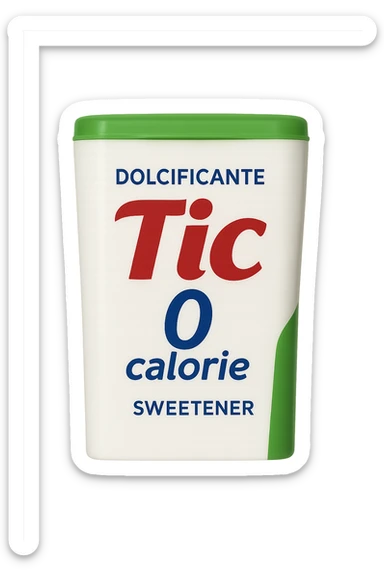 Dolcificante Tic 0 calorie sticker