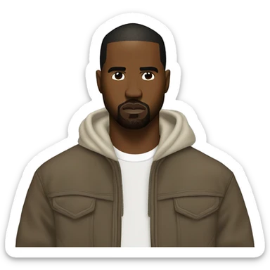 Kanye west and frank ocean together sticker
