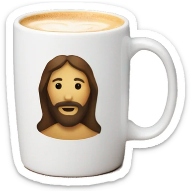 jesus coffee cup sticker
