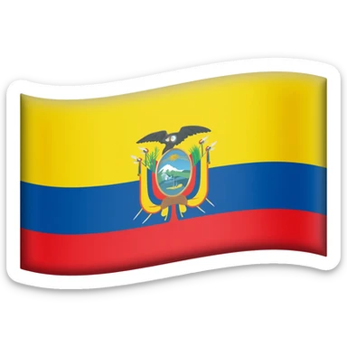 flag of Ecuador sticker