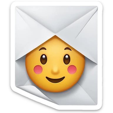 #5 numero em um papel sticker