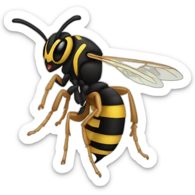 Wasp sticker