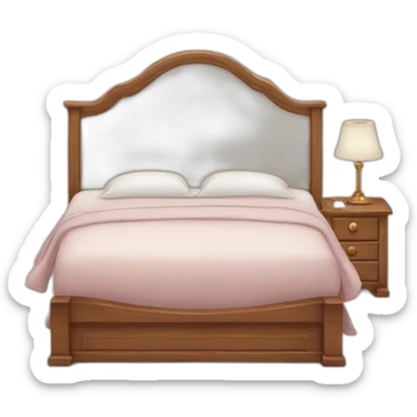 bed the bed is beautiful sticker