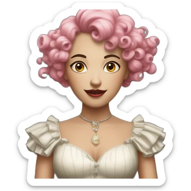 pomni in THE AMAZING DIGITAL CIRCUS sticker