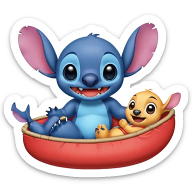 Stitch and Lilo sticker