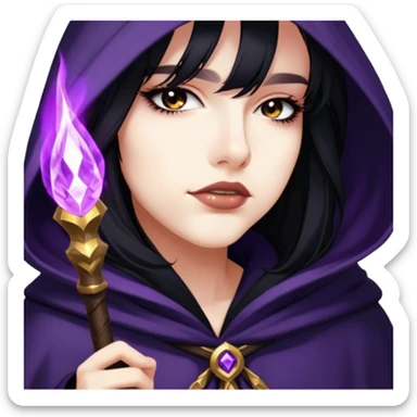 Obsidian Mage sticker