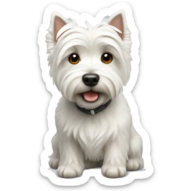 West Highland White Terrier  sticker