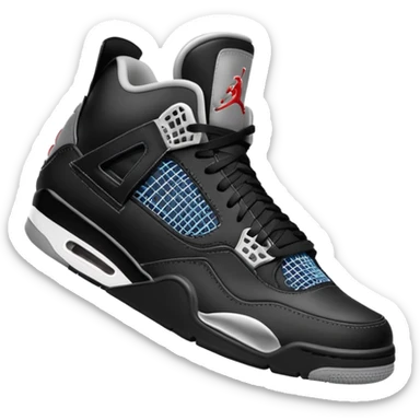 Jordan 4s sticker