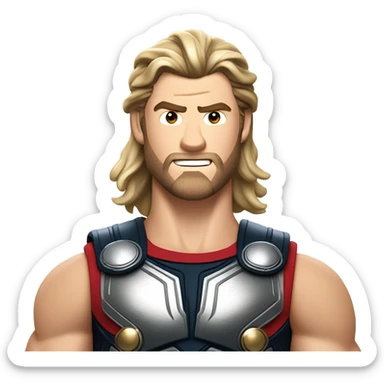 Chris hemsworth sticker