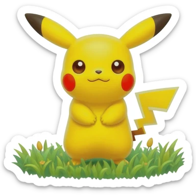 Pikachu sticker