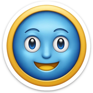 Quiero un emoji de verificación como la de tiktok qué sea así ✔️ pero de color azul en un circulo adentro sticker