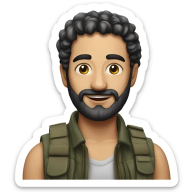 extremely photorealistic, keffieh sticker